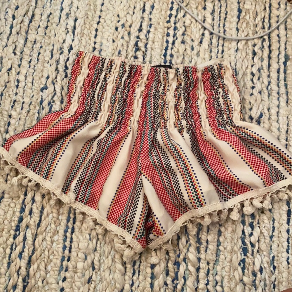 Honey Punch Colorful Beach Shorts